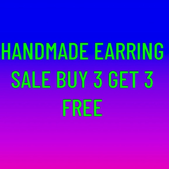 Handmade nwt rare designer luxury earrings buy 3 get 3 free!!!!!!I free🆓🆓🆓 - Picture 1 of 16